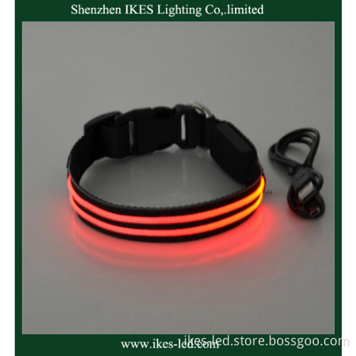 Popular Pet Products in China Double Lights LED Collar
